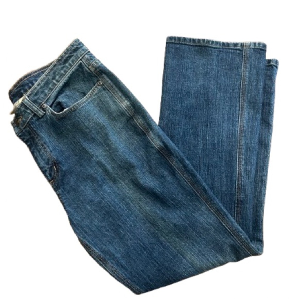 Duluth Trading Co Women’s Dark Blue Denim Jeans Size- 10x29